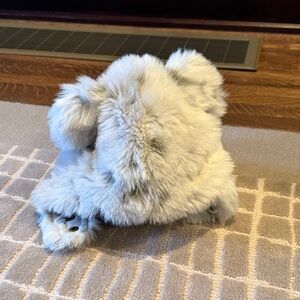 Restoration Hardware Fluffy Gray kids hat